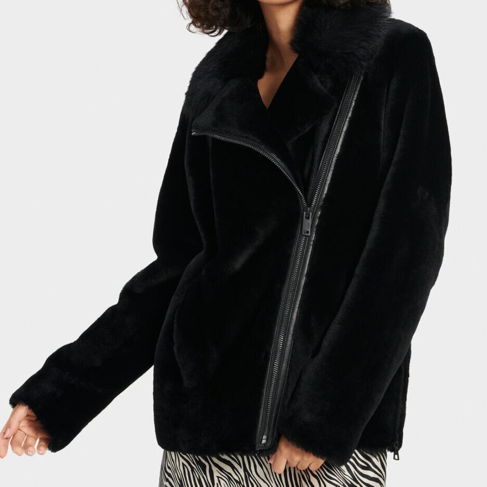 UGG Nadine Short SHEARLING JACKET